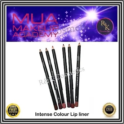 MUA Intense Colour Lip Liner Pencils Sealed - CHOOSE SHADE - NEW • £3.11