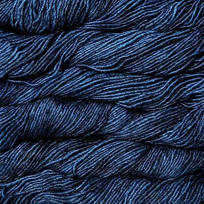Malabrigo Silky Merino DK Knitting  Yarn Wool 50g - Azul Profundo (150) • £9.90