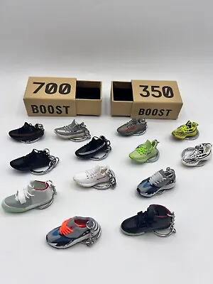 Mini Boost V2 Keychain | Shoe Keyrings | Sneaker Miniature | 350 | Box Optional • $10.65