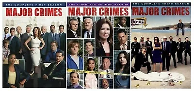 Major Crimes: Complete Seasons 1-3 DVD Brand New • $19.99