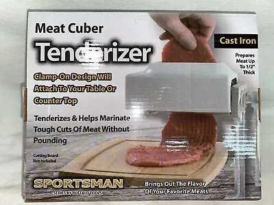 NEW Sportsman Series Meat Tenderizer Cuber Heavy Duty W/Clamp Up To 1/2  Thick • $30.88