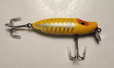 (g) Post-war 1946 Millsite Wig Wag Floater Vintage Fishing Lure W/ Drilled Eyes • $14.99