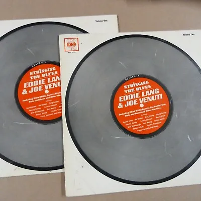 LP Vinyl Record EDDIE LANG & JOE VENUTI Stinging The Blues 1963 Vol 1+2 CBS62143 • £20