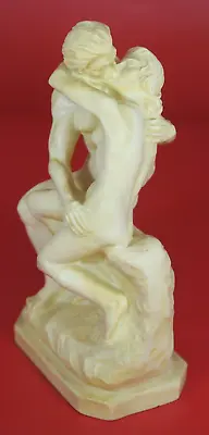 A. Santini - Italian Classics Statue THE KISS Vintage Made In Italy Signed • $49.99