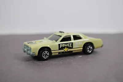 Vintage 1977 Hot Wheels Police Star Taxi Malaysia LQQK • $5.99