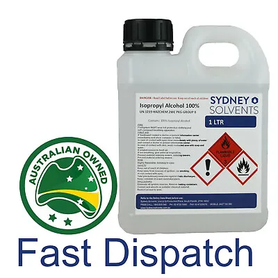 $12 • Buy IsoPropyl Alcohol 100% IPA Rubbing Alcohol All Purpose Disinfectant 1 Litre