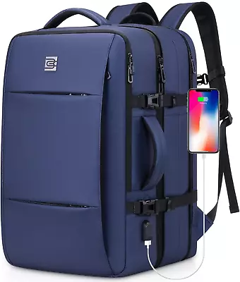 Carry On Backpack 40L Flight Approved Travel Backpack For Men Women Expandable • $46.70