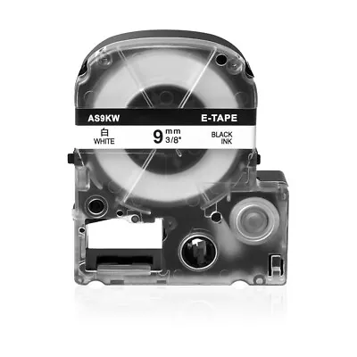 1PK Fits EPSON K-Sun 209BW 209BWPX 9mm Tape Black On White Label 0.35  • $6.99