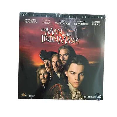 The Man In The Iron Mask Laserdisc Deluxe Letter Box Edition - New! • $17.69