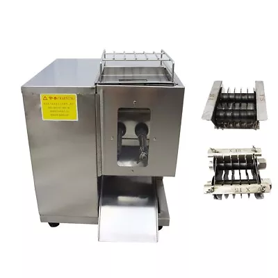 TECHTONGDA110V QSJ-T Commercial Meat Cutter Meat Slicer Grinder15mm Double Blade • $1550.06