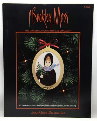 P Buckley Moss Cross Stitch Kit 1990 Limited Ed Christmas Ornament ~ Amish Girl • $5.95