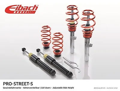 Eibach Pro Street S Coilovers For VW Vento 1.4 1.6 1.8 2.0 2.8 VR6 1.9 SDi • $1428.74