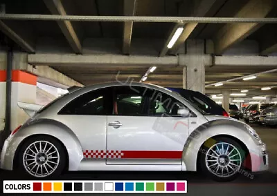 $73 • Buy Doors Stickers Decals Kit For Volkswagen VW Beetle RSi Stripe Door Mirror Body