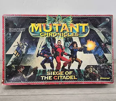 Vintage 1993 Mutant Chronicles Siege Of The Citadel Board Game - 100% Complete • $54.99