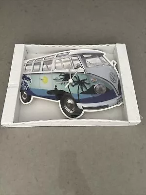 Volkswagen Wall Clock VW MicroBus  Battery Powered Brand New • $15