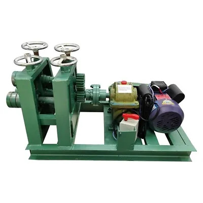 Electric Pipe Tube Bender Plate Roll Pinch Bending Steel Machine Ring Roller • $1237.50