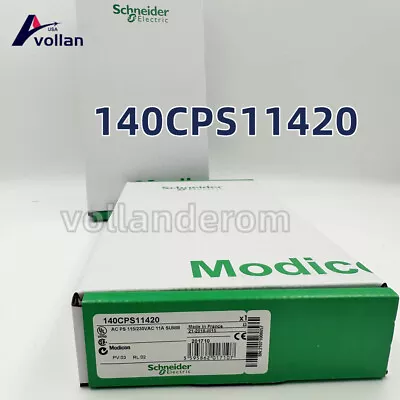 140CPS11420 Schneider Electric Modicon Quantum AC Power Supply NEW Sealed TX • $217