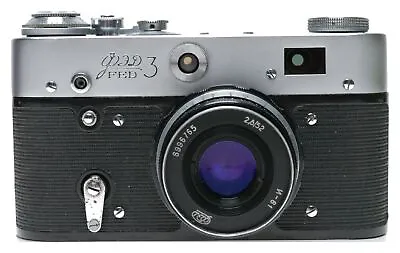 FED-3b 35mm Rangefinder Camera Industar-61 2.8/52 M39 Leica Mount • $199