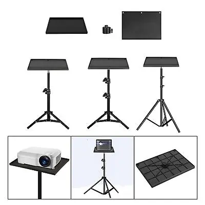 Black Projector Tray Laptop Projector Tray Holder For Stage Meeting Rooms • £10.09