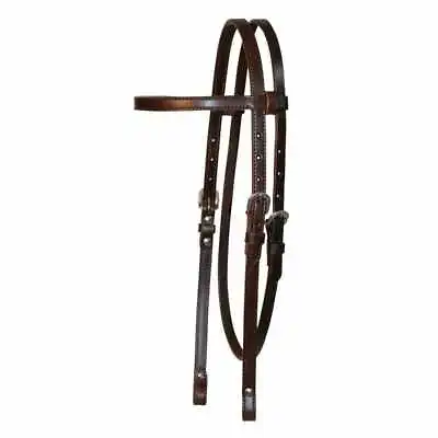 Circle Y Chicago Screw End Smooth Browband Headstall • $54.99