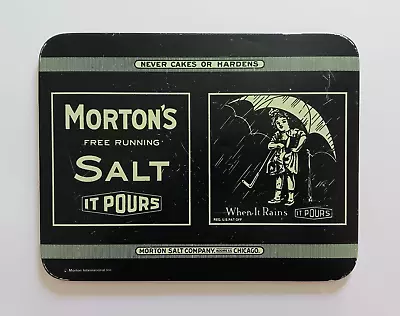 Vintage Morton's Salt Metal Sign • $14.99