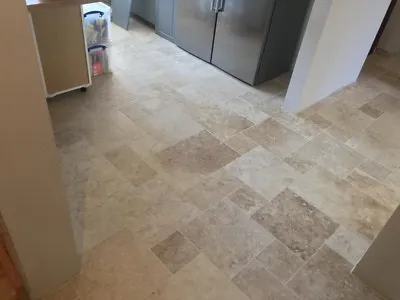 £22.95 • Buy Tumbled (Rustic) Country Mixed Travertine Opus Pattern Floor Tiles 