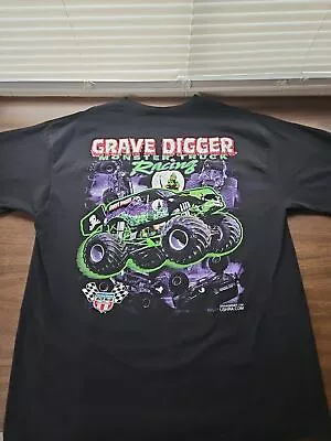 Vintage 1999 Grave Digger Shirt Monster Truck Racing • $19.99