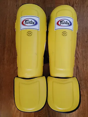 FAIRTEX SP3 SHIN GUARDS (Size XXL)  MMA Muay Thai  • $71.71