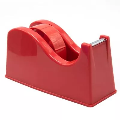 Desktop Tape Dispenser Adhesive Roll Holder Fits 1  & 3  Core With Weighted N... • $14.93