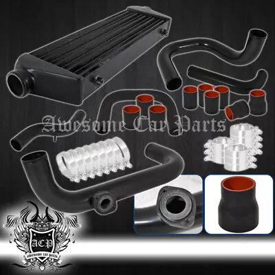 For 94-01 Integra B18 B20 Turbo Intercooler Kit + Bov Flange Adapter +Piping Kit • $185.99