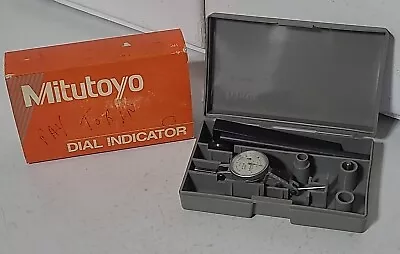 Mitutoyo 513-118 Jeweled Dial Test Indicator .001  Grads Tool In Case  • $100