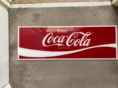 Enjoy Coca-Cola Sign (originally On A Coca-cola Fridge) • £21
