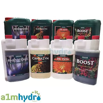 Canna Additive Full Range Boost Rhizotonic Cannazym PK 13/14 250ml 1 Litre 5L • £19.99