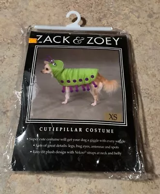 ZACK & ZOEY Caterpillar Costume For XS Dogs • $4.95