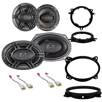 $109.99 • Buy Blaupunkt 4-WAY Front & Rear Door Speaker Install For 2007-2014 Toyota Tundra