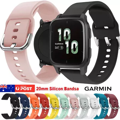 For Garmin Venu Sq SQ 2 Music Watch Band Vivoactive 3 Forerunner 645 245 20mm Au • $4.99