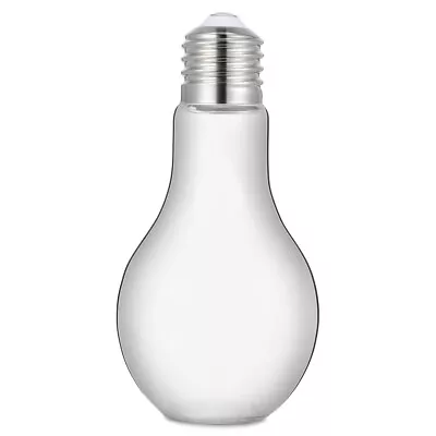  Light Bulb Bottle Funny Drink Clear Bulbs LED Up Drinking Glasses • £14.35