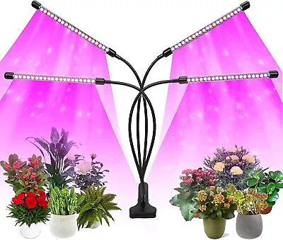 $19.99 • Buy LED Grow Lights Indoor Plants Hydroponics Full Spectrum Plant Growing Lamp Light
