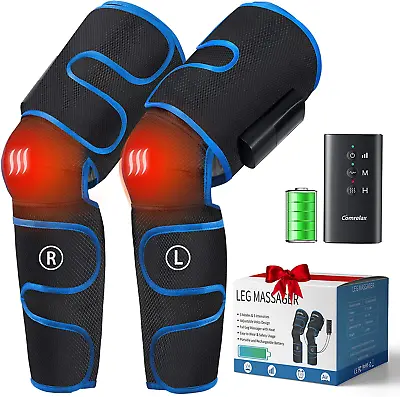 $141.99 • Buy Cordless Leg-Massager For Circulation Air Compression Sequential Device For Musc