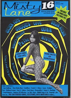 Misty Lane #16 - Garage & Psych Music Magazine Italy With Fuzztones 7” Rare • £36.19