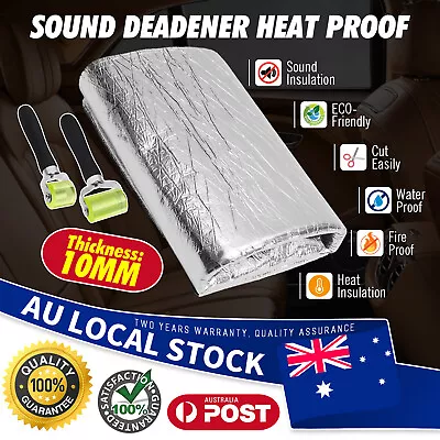 For Turbo Front Fender Rear Fender Sound Deadening Insulation Heat Barrier 1x2m • $46.85
