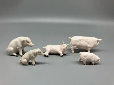 £19.56 • Buy Lot Of Five China Pig Figurines