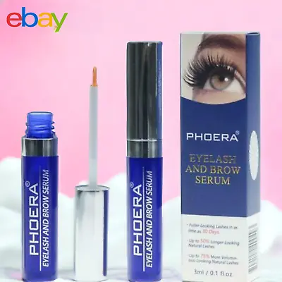 Phoera Eyebrow Growth Serum Longer Strong Thicker Eyelash Enhancing Conditioner • £4.10