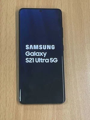 $157.50 • Buy Samsung Galaxy S21 Ultra 5G SM-G998B - 128GB - Phantom Black (Live Demo Unit)