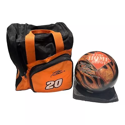 Rare Tony Stewart #20 Viz A Ball Brunswick BOWLING BALL (15lbs) With Bag • $49.95