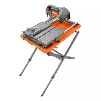 RIDGID R4031S 7  9Amp Corded Wet Tile Saw With Stand - New. • $299.99