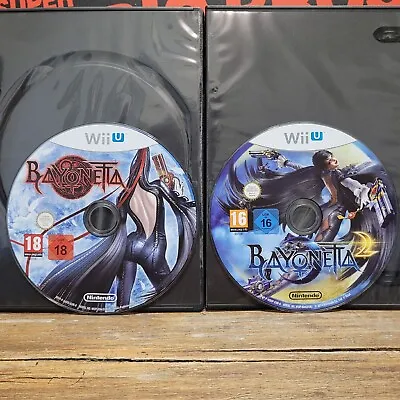 Bayonetta & Bayonetta 2 Nintendo Wii U PAL Tested FREE TRACKED POSTAGE • $31.98