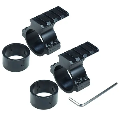 2X Barrel Mount 30mm 1'' Scope Ring Picatinny Rail Adapter For 12 Gauge Shot Gun • $12.95