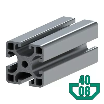 40x40-08 Aluminum T-Slot Profile-8mm T-Slot-60  Long (4) Pack • $188.60