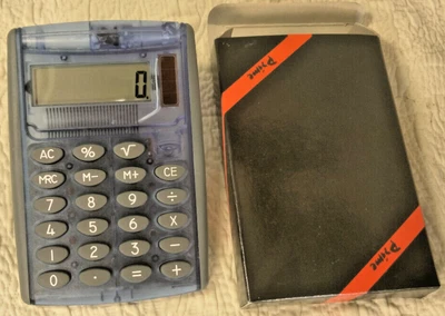 $0.01 • Buy NEW IN BOX PL6250 Solar Powered Calculator - Tested, Works!